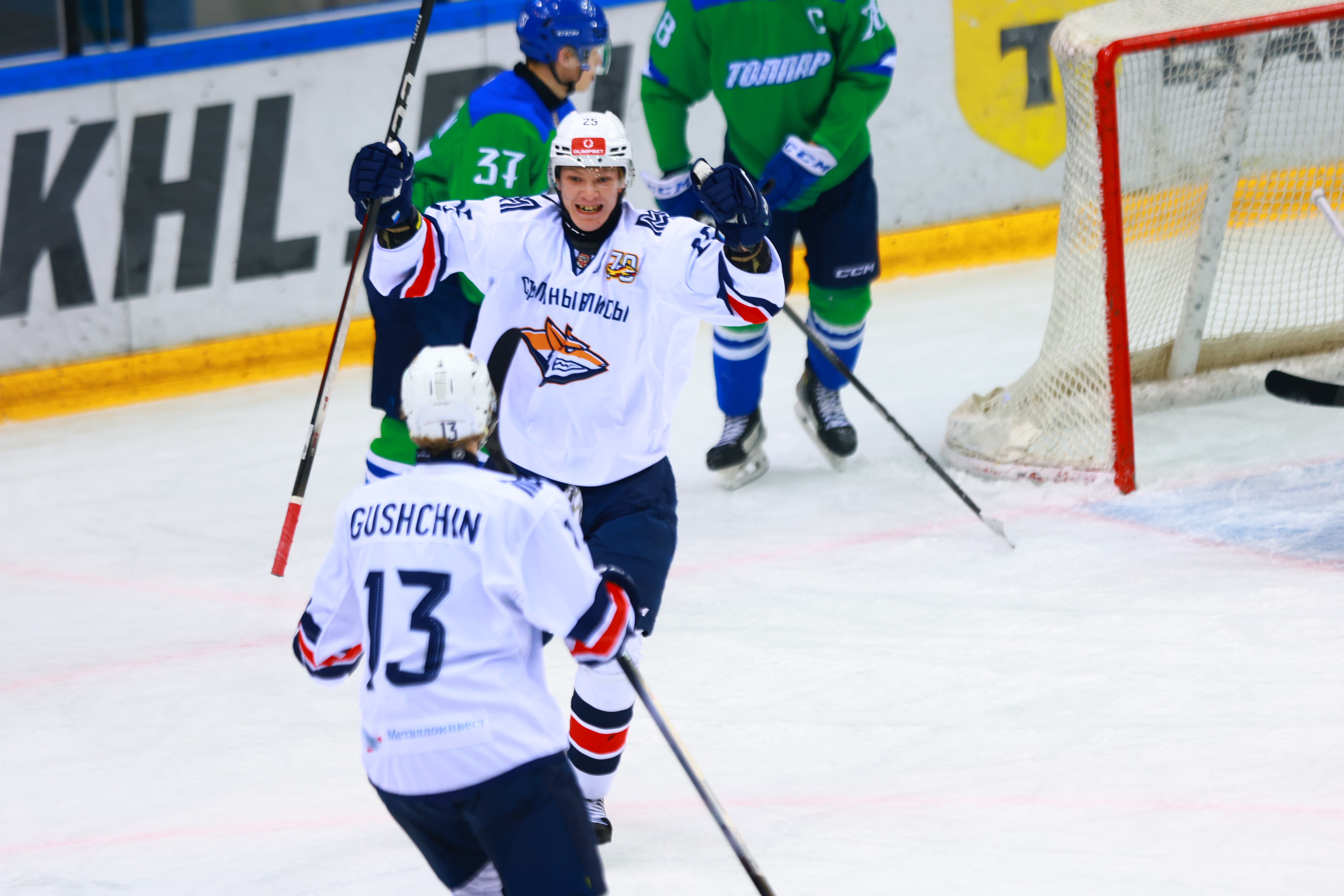 «Стальные Лисы» вырвали победу в буллитах в Уфе